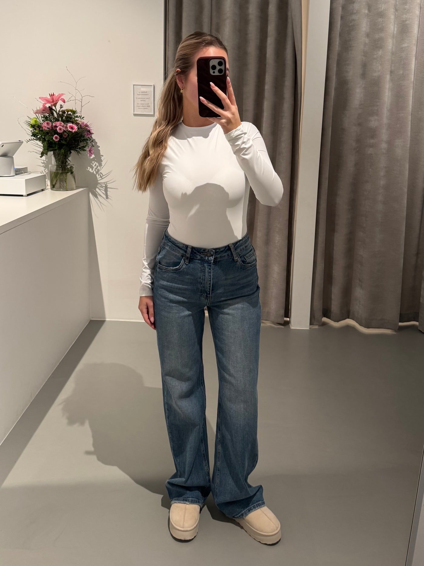 Claire jeans blå