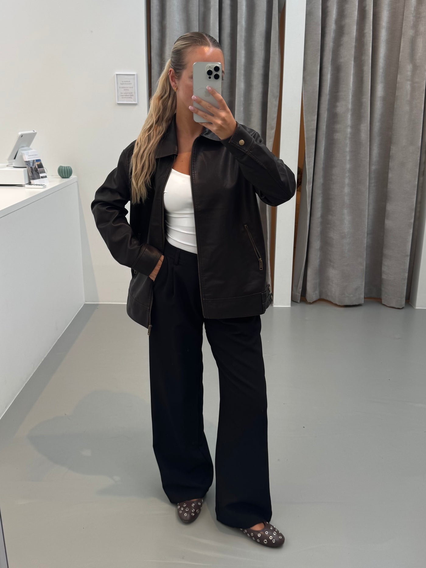 Emmy jakke mørkebrun