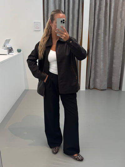 Emmy jakke mørkebrun