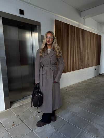 Valeria trenchcoat brun