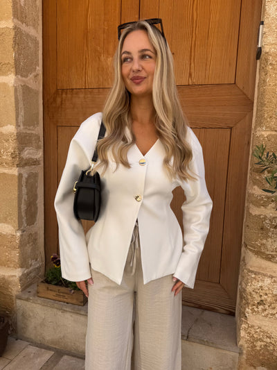 Mia blazer hvid