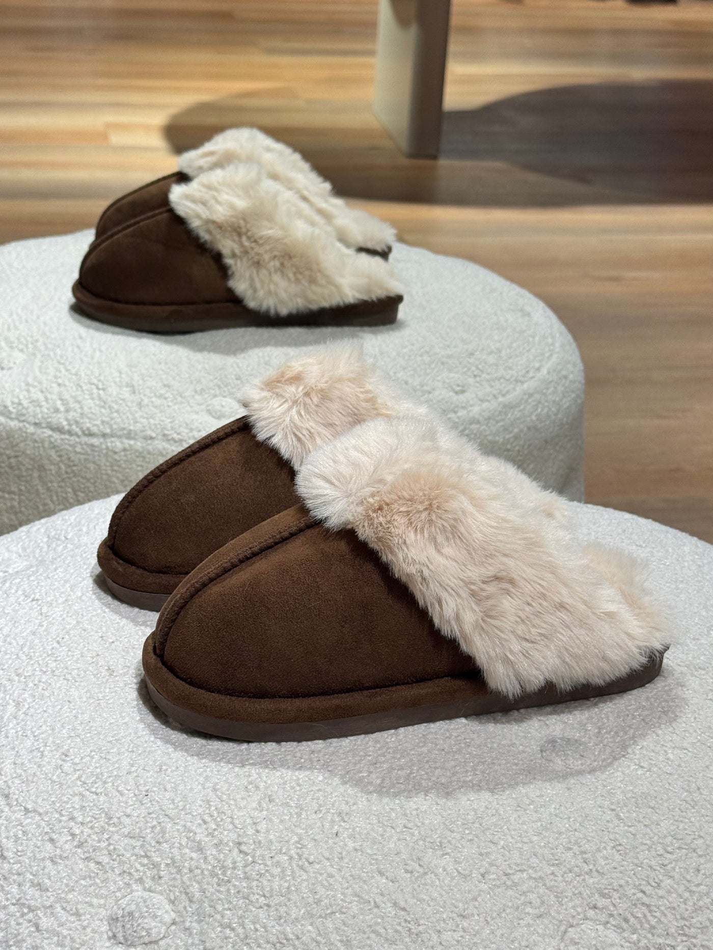 Alina hjemmesko mørkebrun