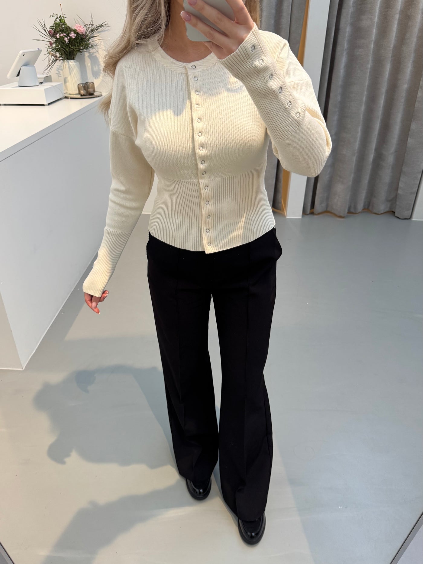 Sabrina cardigan creme