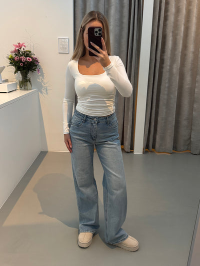 Claire jeans lyseblå