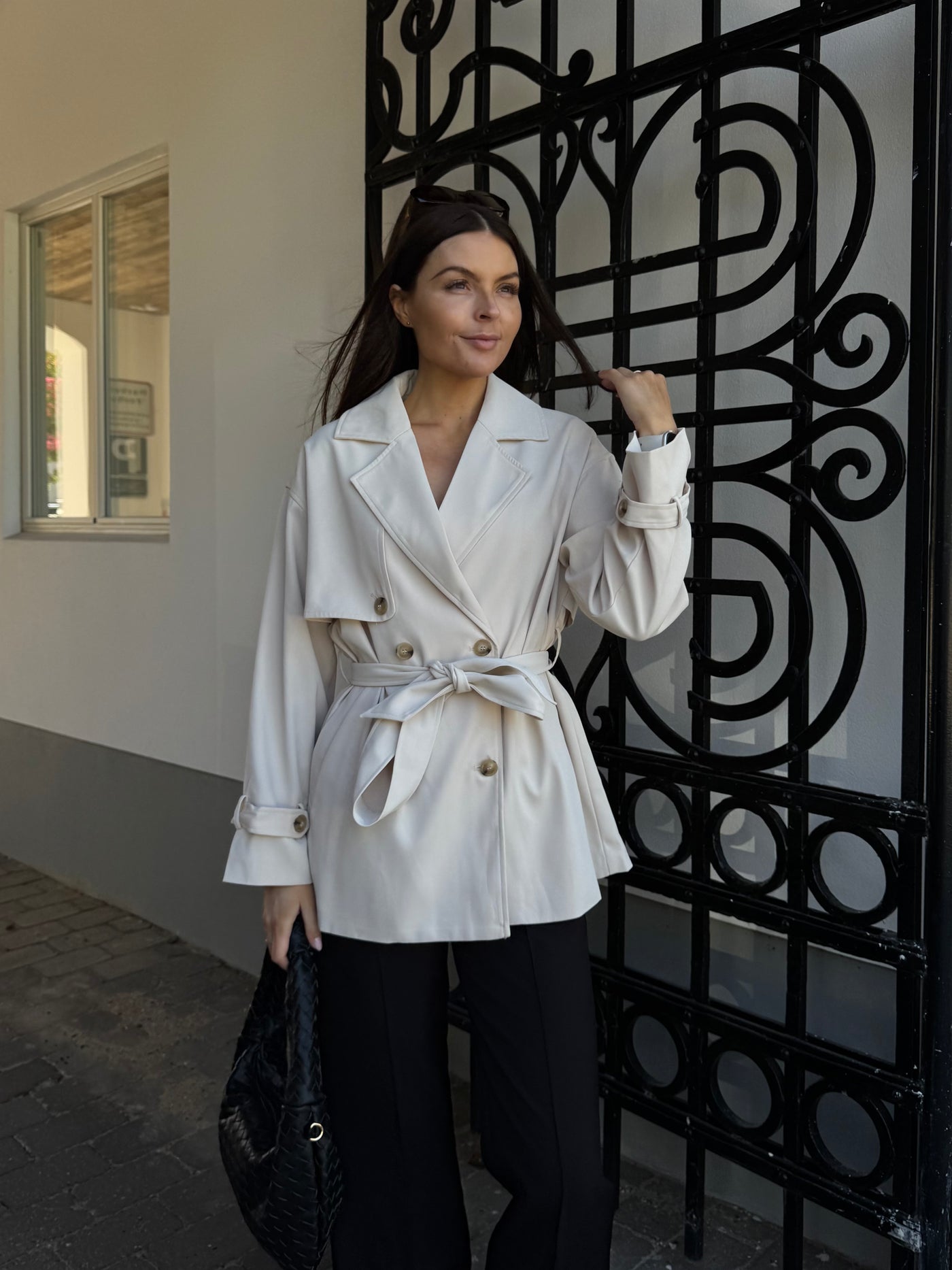 Emily trenchcoat creme