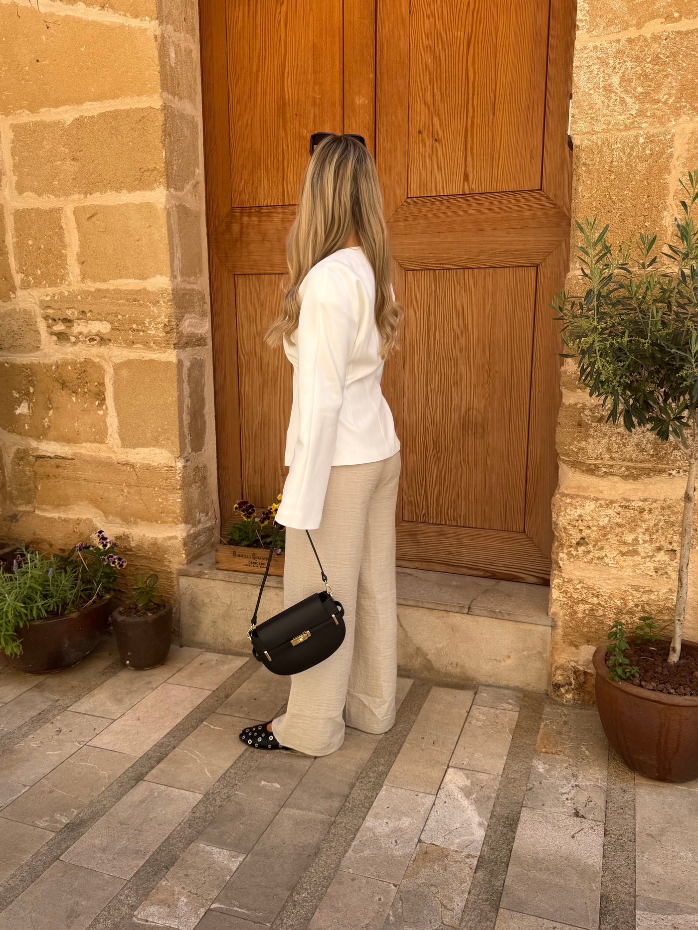 Mia blazer hvid