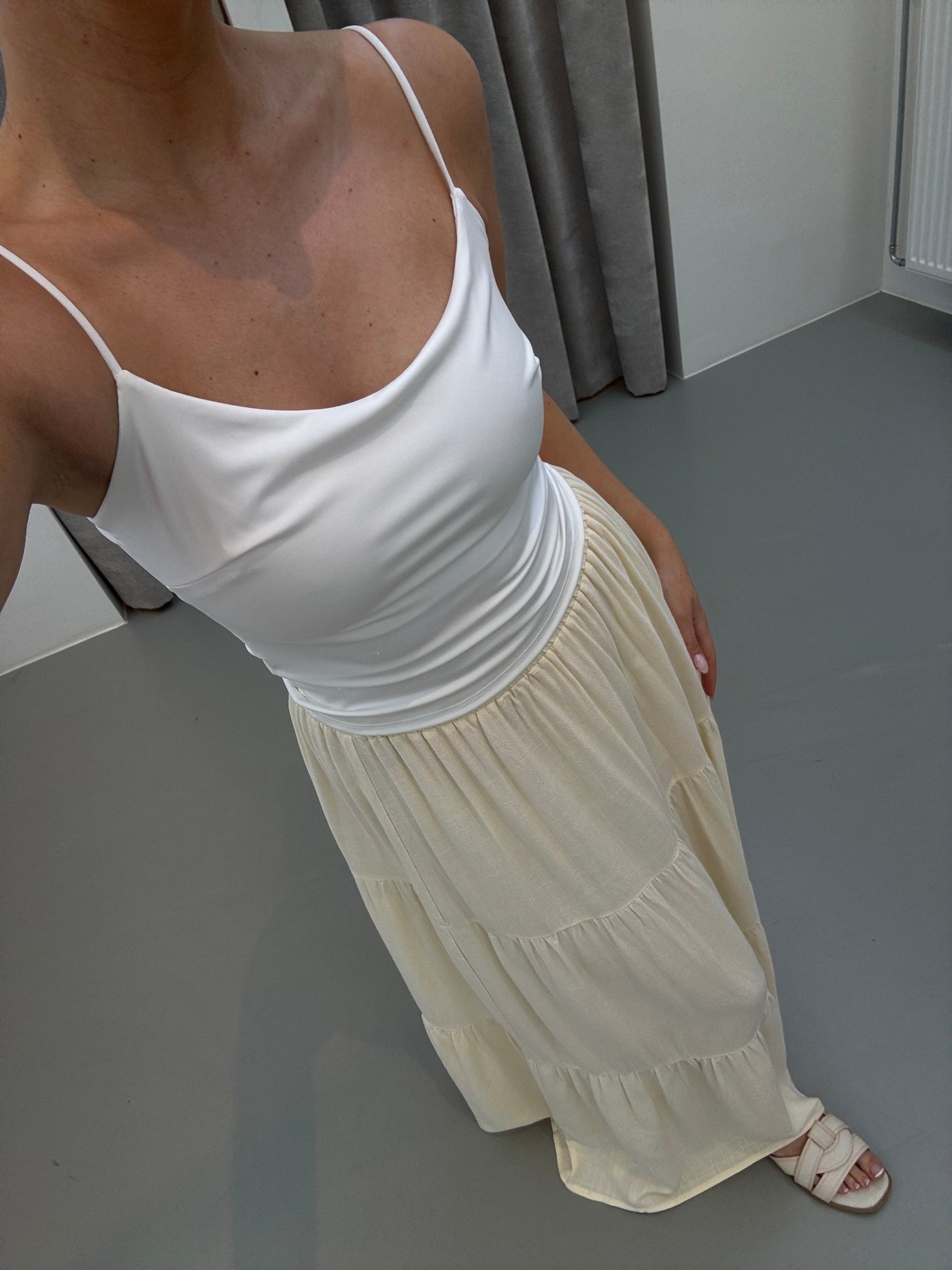 Hannah nederdel creme