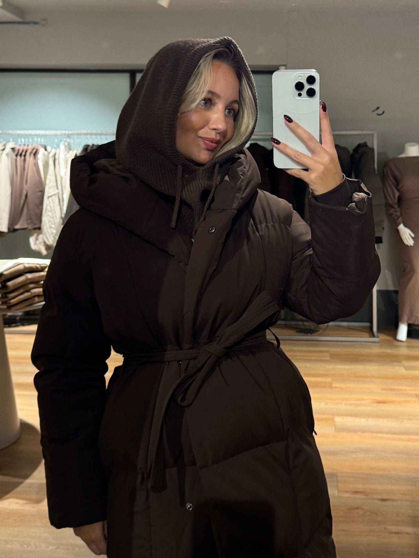 Isabelle balaclava brun