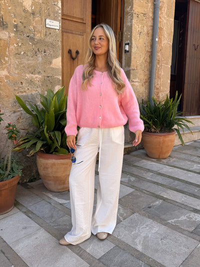 Victoria cardigan lyserød