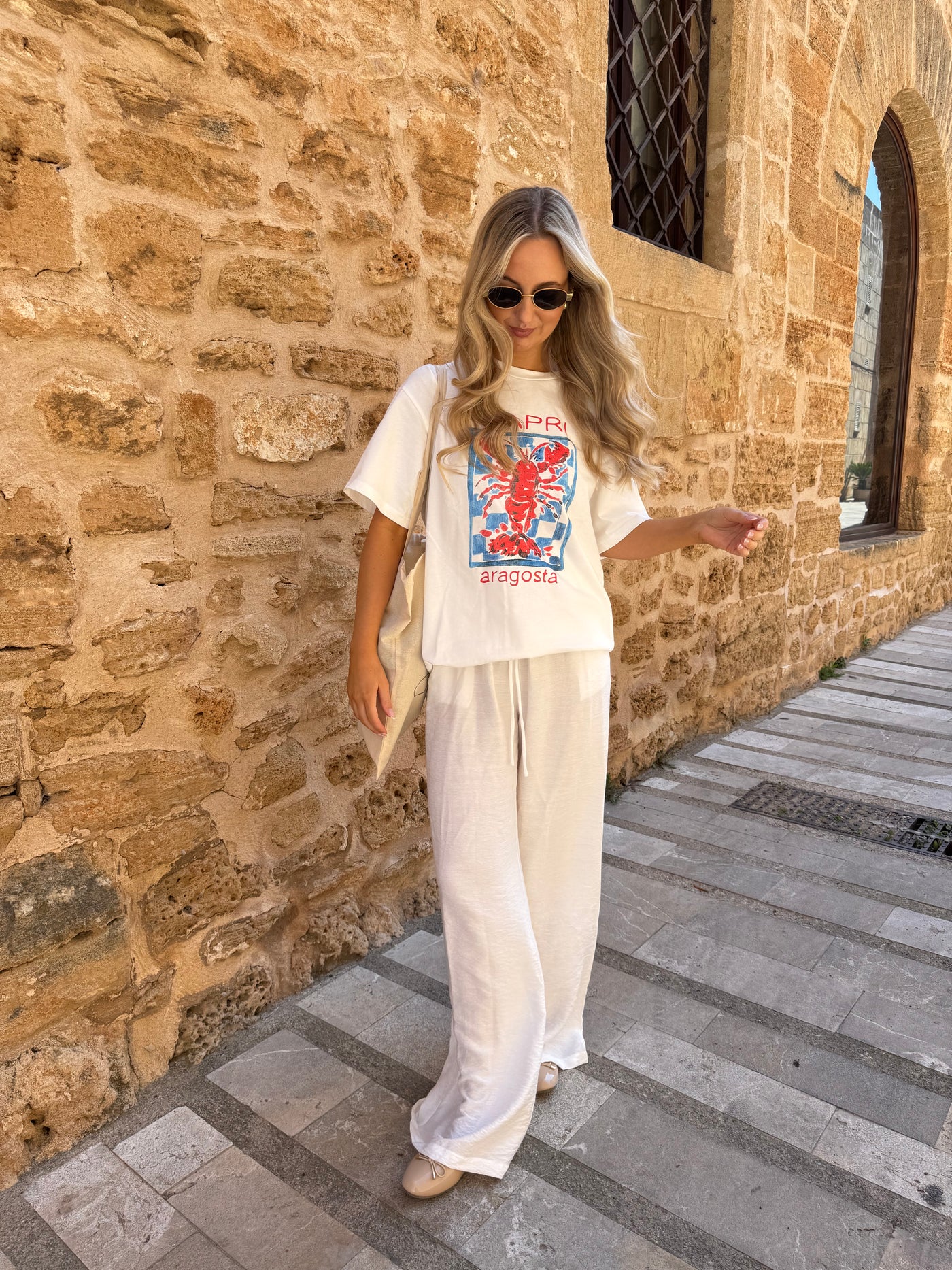Alisia oversized t-shirt hvid