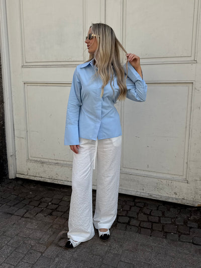 Elina skjorte lyseblå