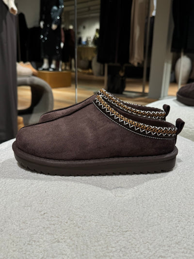 Tatiana bamsesko mørkebrun