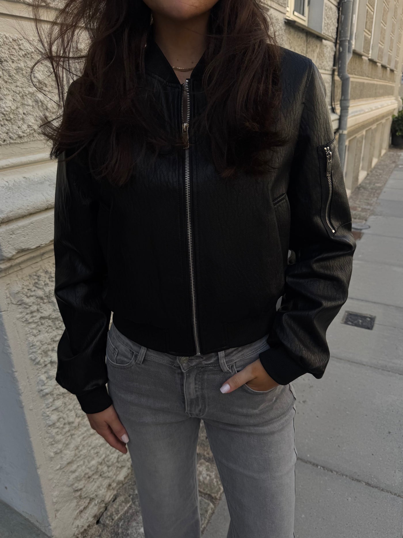 Maia jakke sort