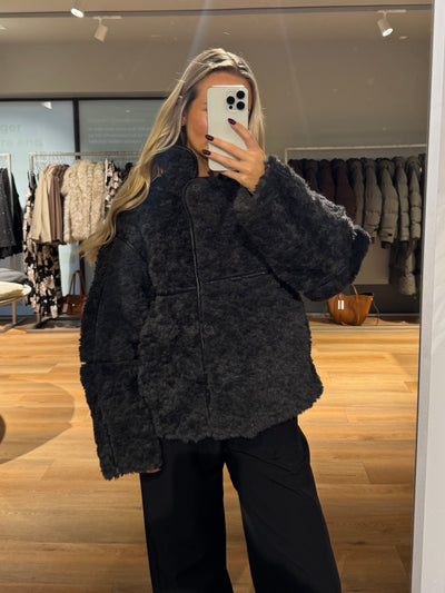 Lara jakke mørkegrå