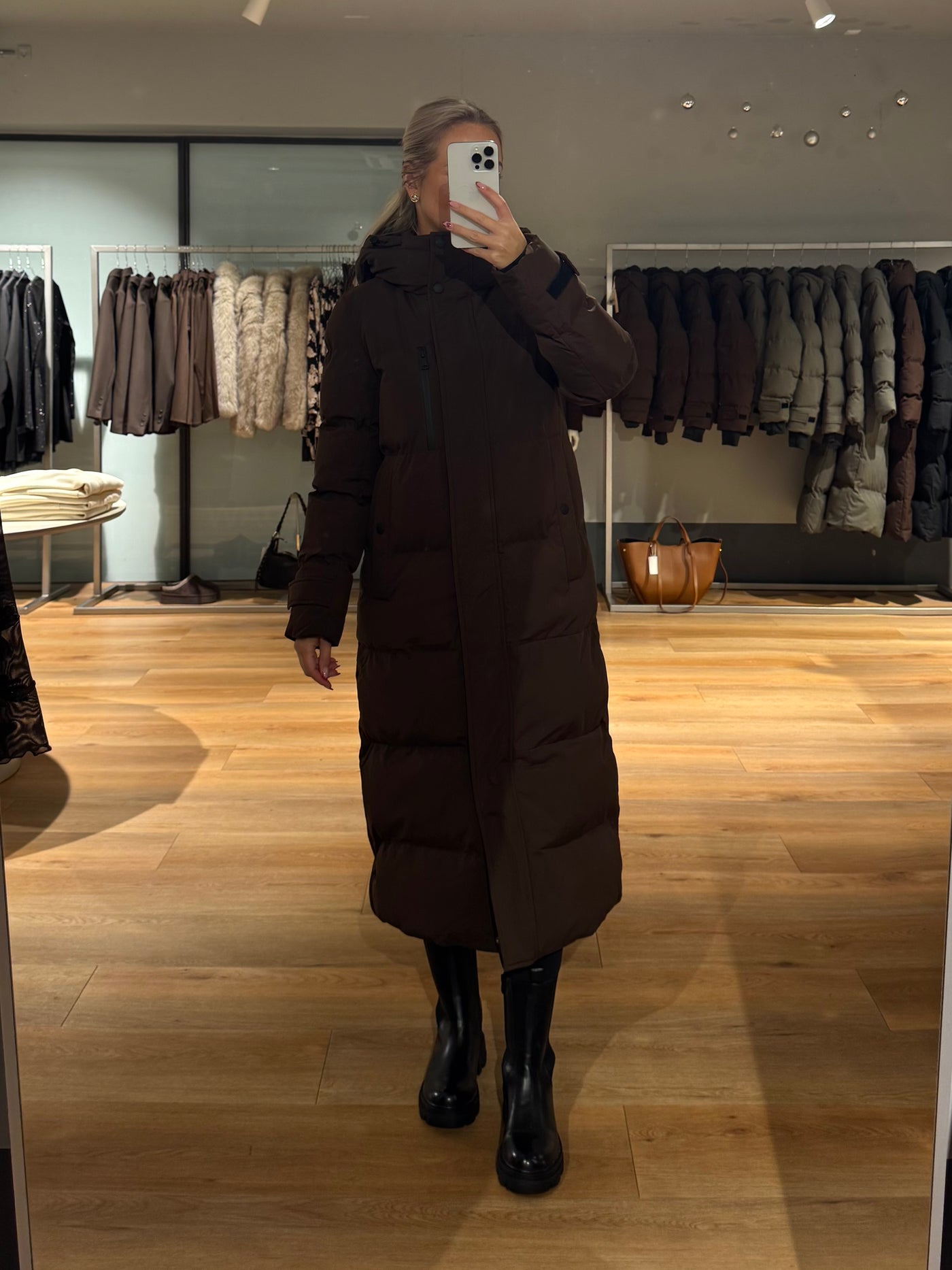 Gianna jakke mørkebrun