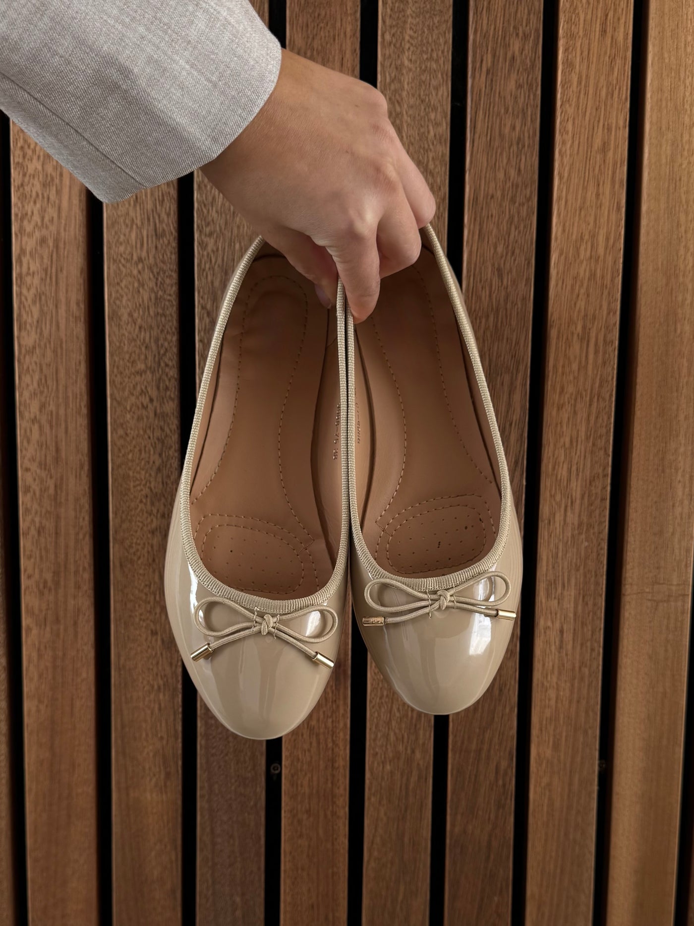 Asta ballerina beige