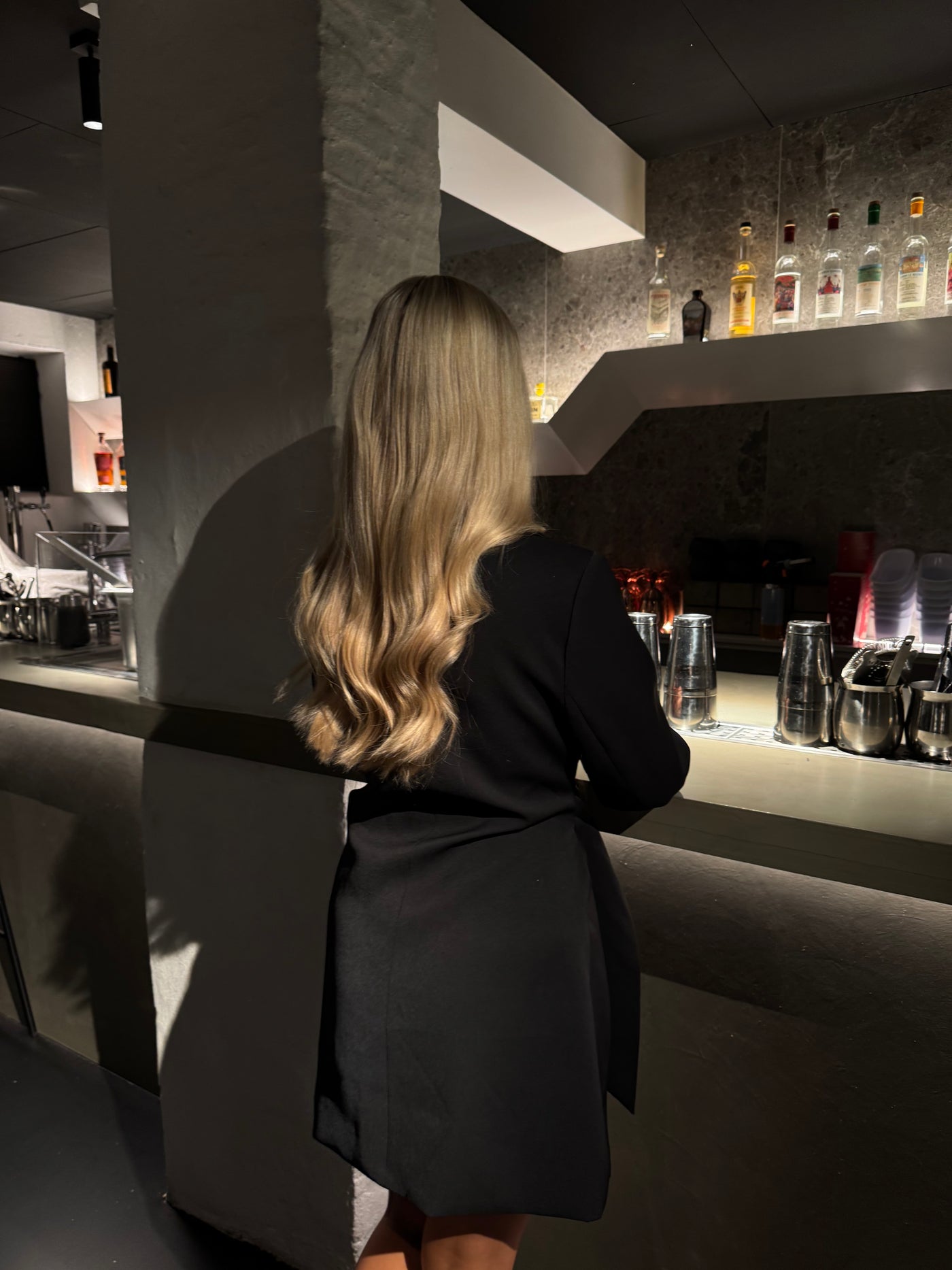 Celia blazerkjole sort