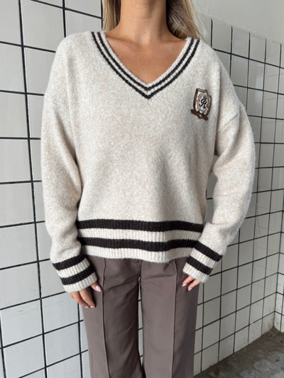 Chloe strik beige