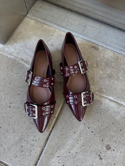 Marceline ballerina bordeaux