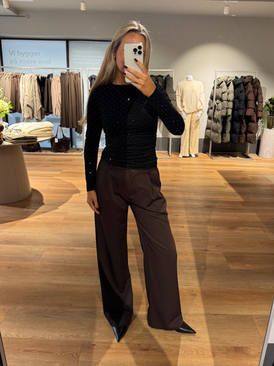 Adina bluse sort