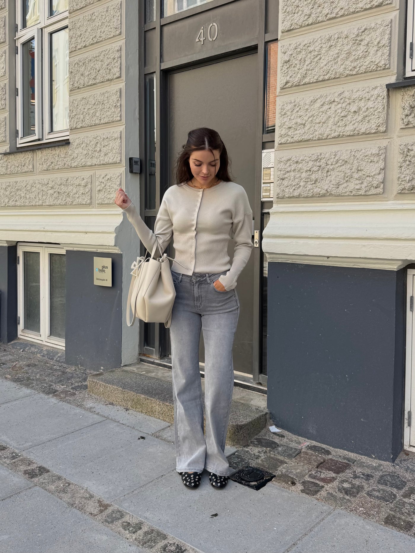 Sabrina cardigan lysegrøn