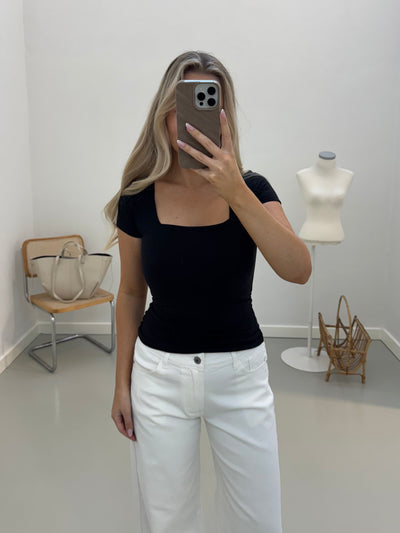 Malou t-shirt sort