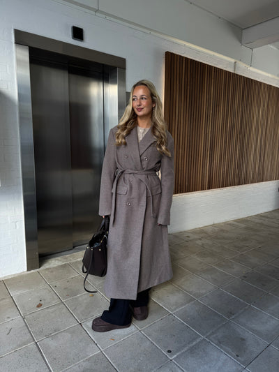 Valeria trenchcoat brun