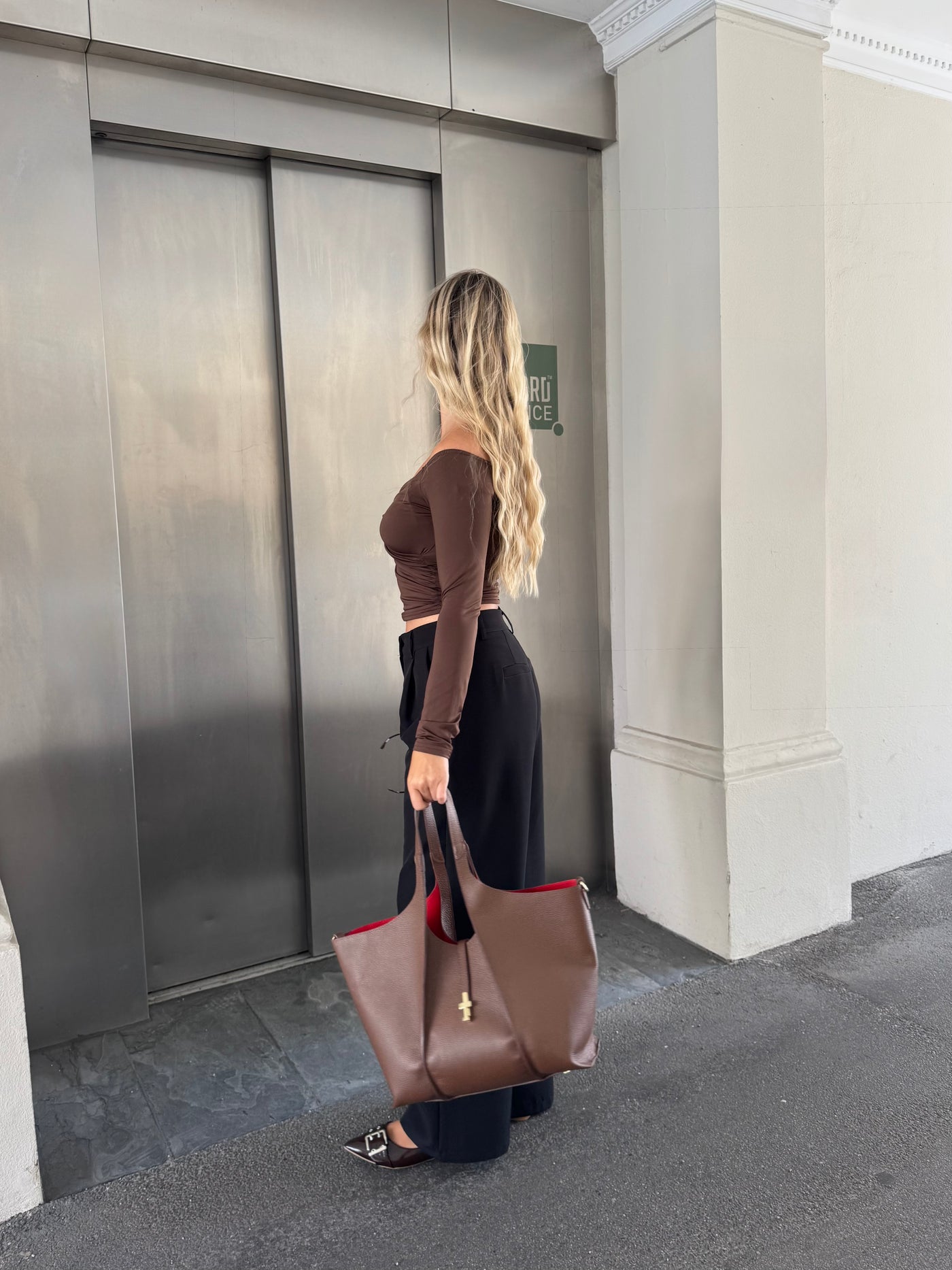 Sienna bluse mørkebrun