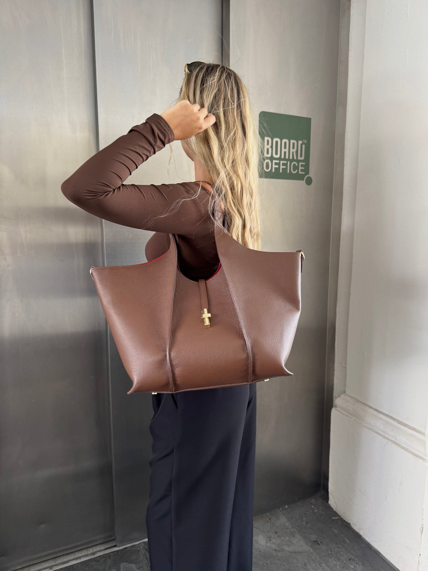 Mila taske mørkebrun