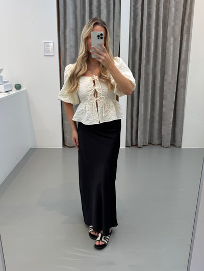 Elena top creme