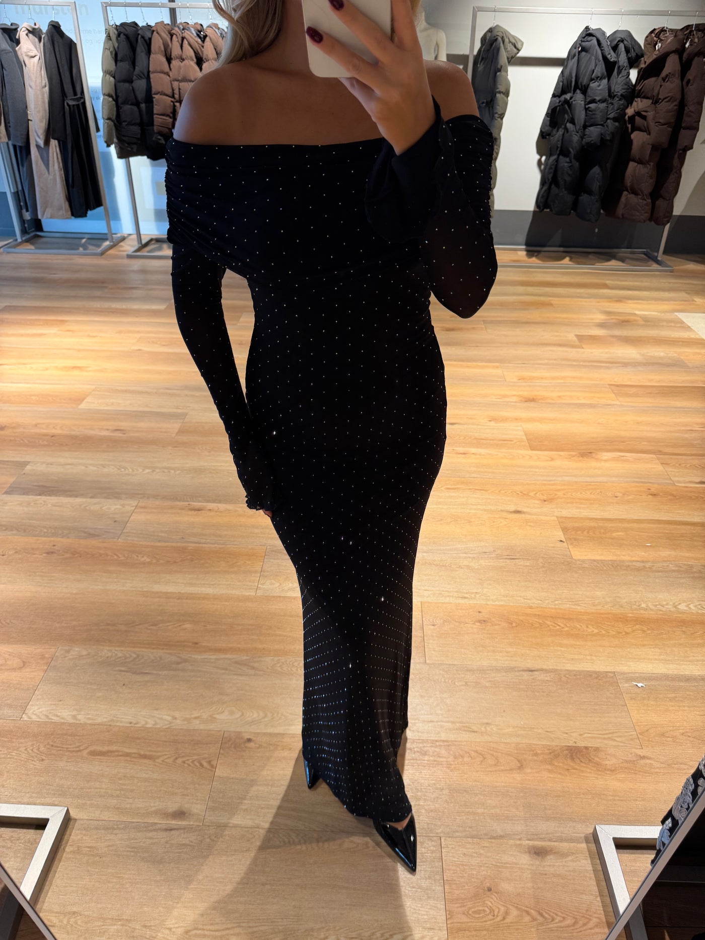 Silje kjole sort