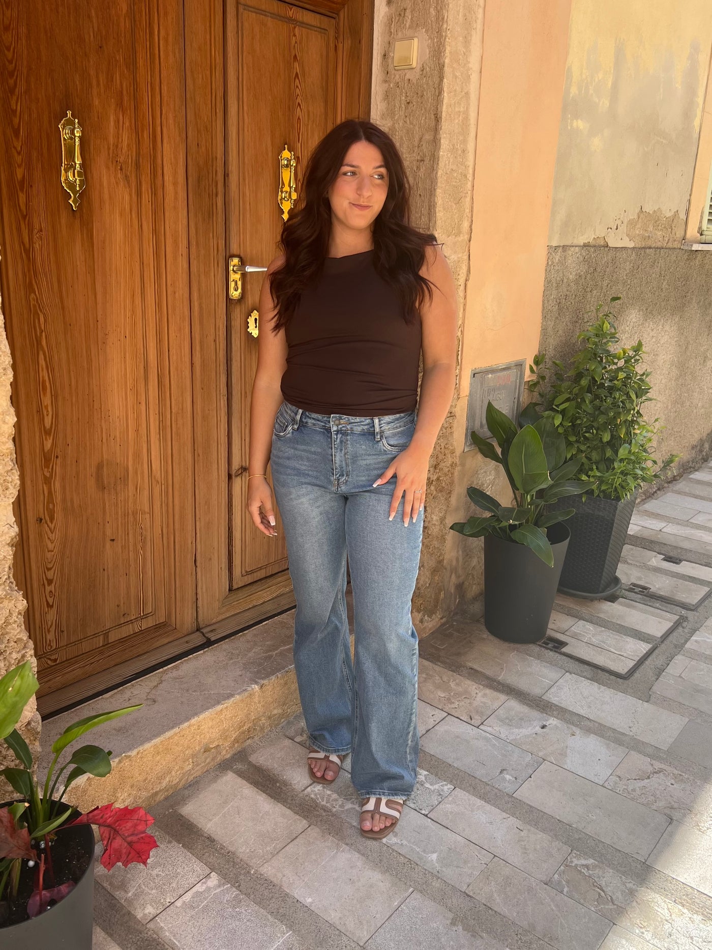 Claire jeans blå