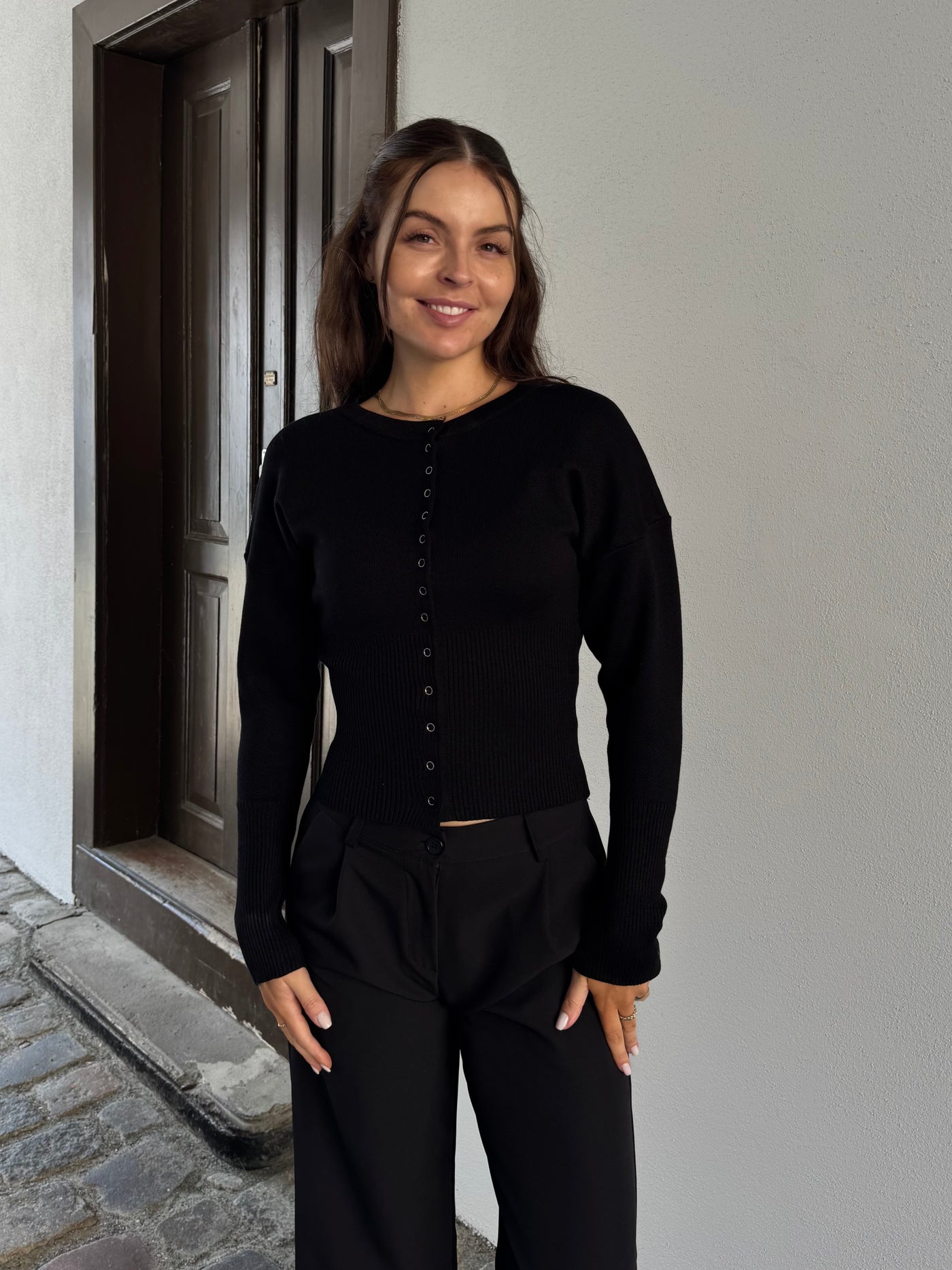 Sabrina cardigan sort