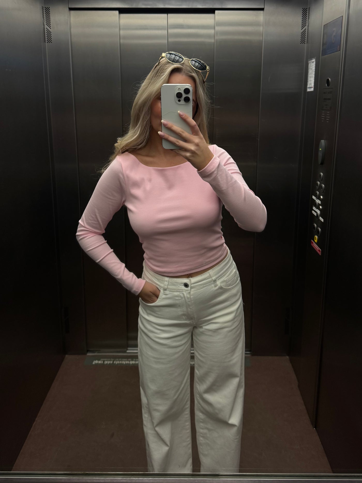Liv bluse lyserød