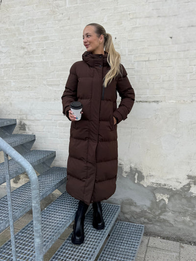 Gianna jakke mørkebrun