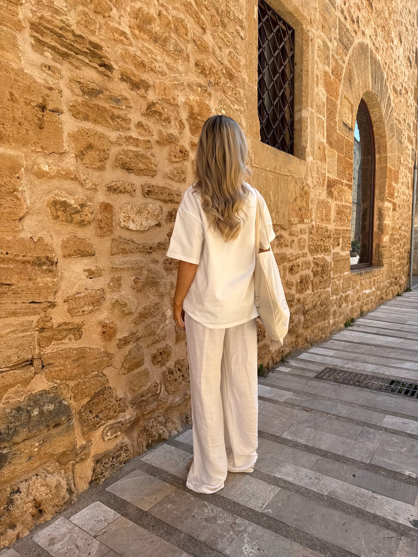 Alisia oversized t-shirt hvid