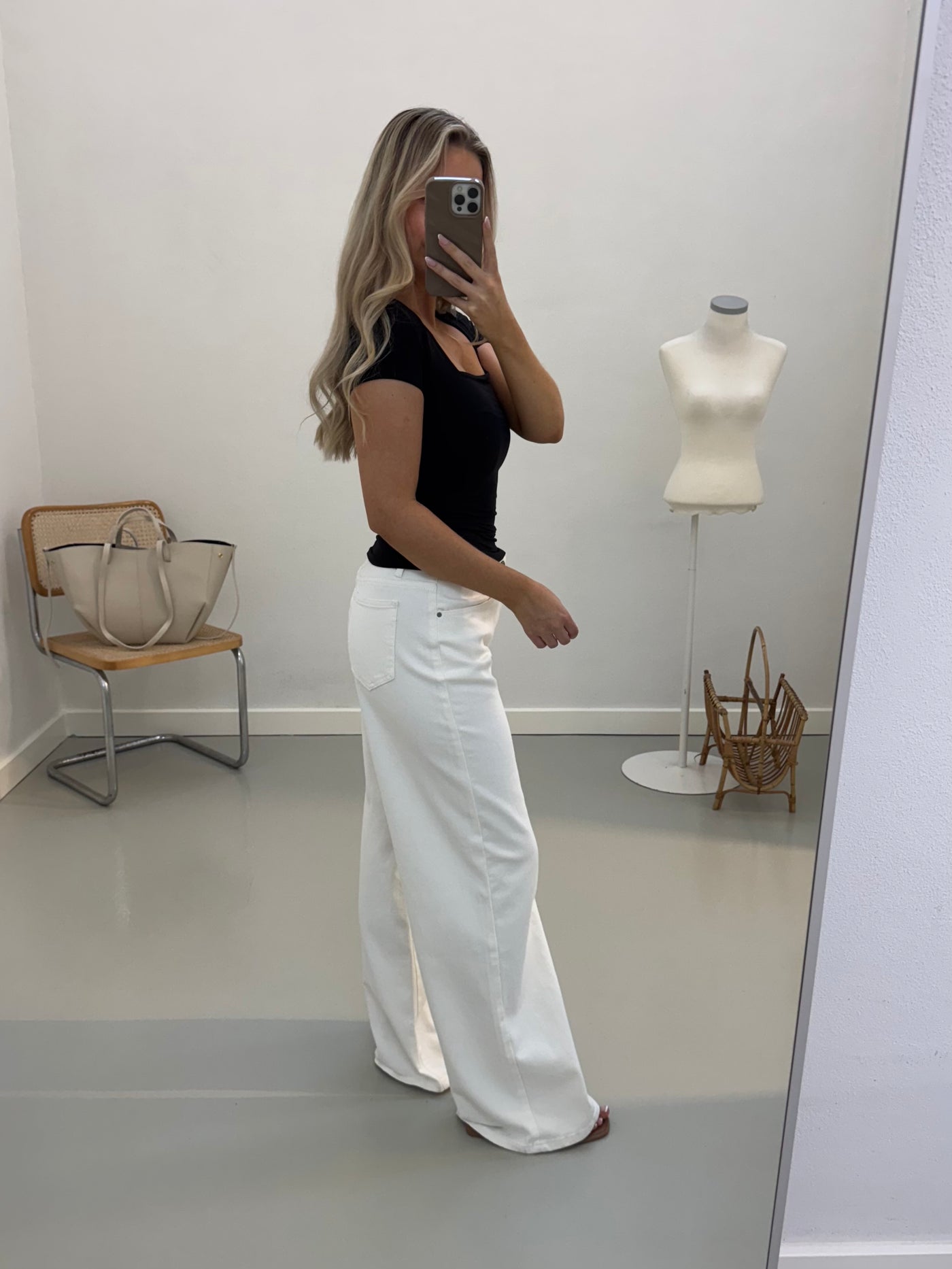 Malou t-shirt sort