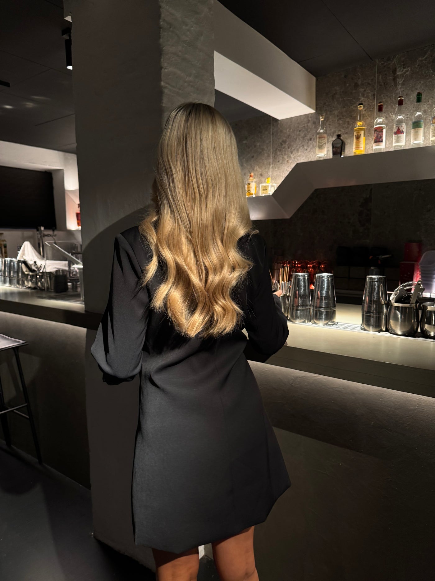 Celia blazerkjole sort