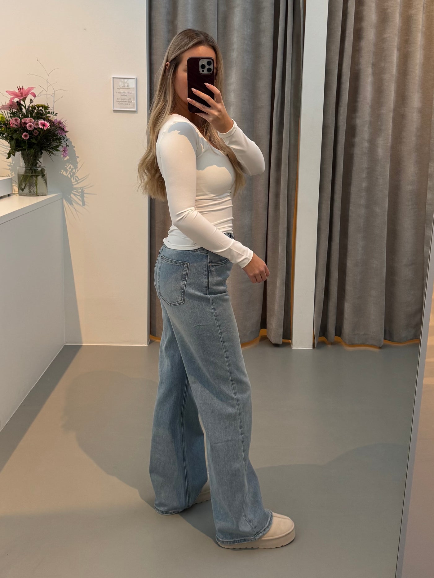 Claire jeans lyseblå