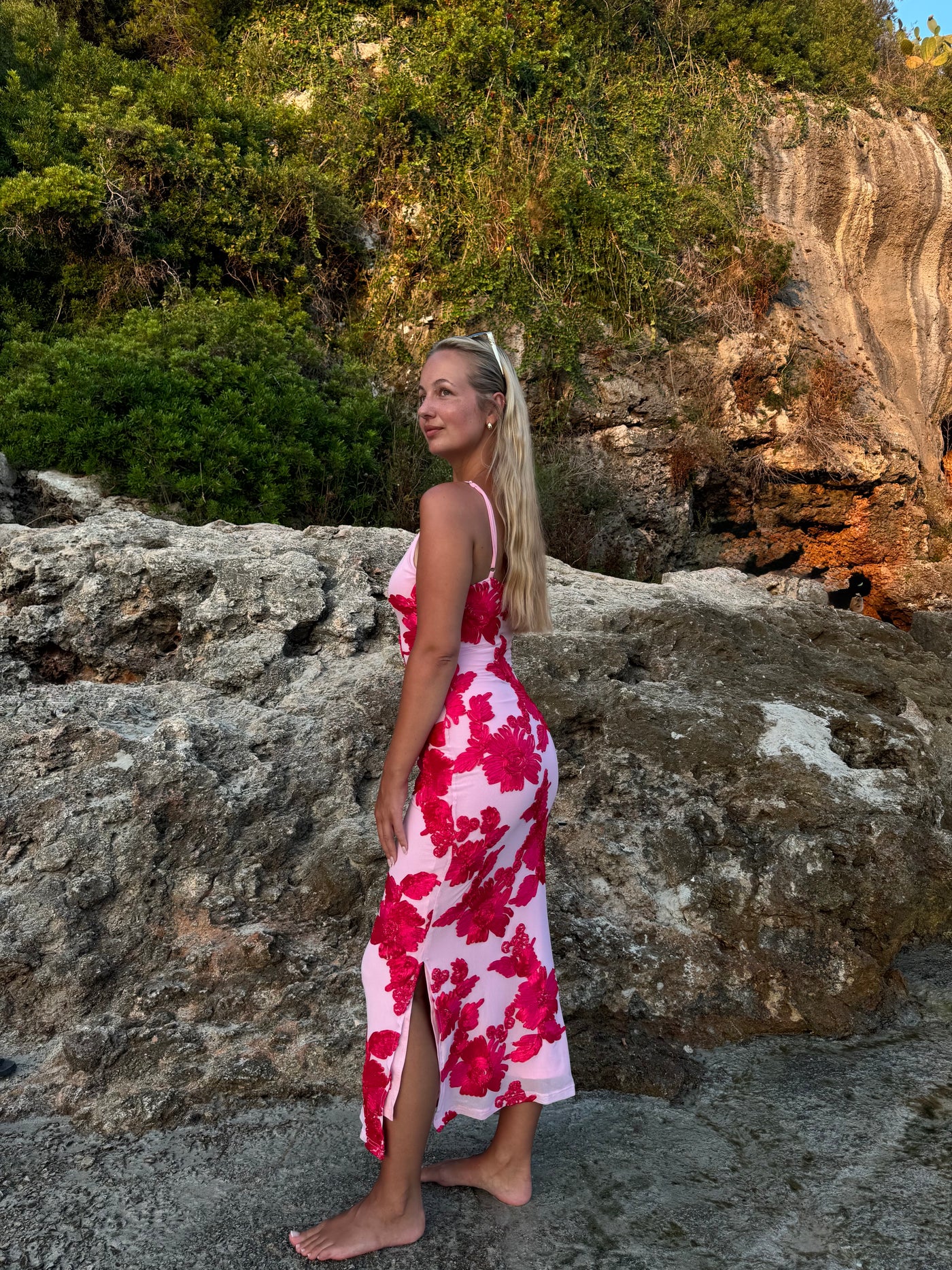 Naomi kjole lyserød