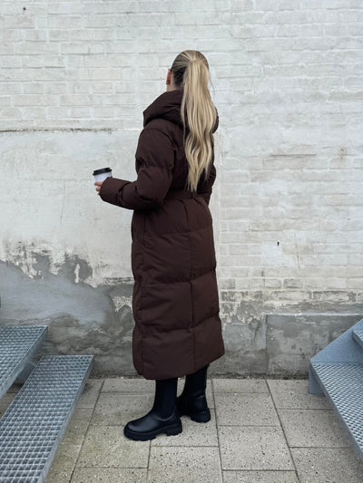 Naja jakke mørkebrun