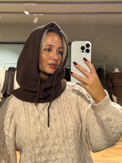 Isabelle balaclava brun