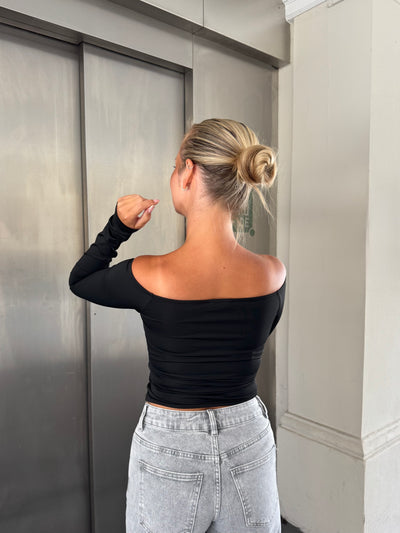 Sienna bluse sort