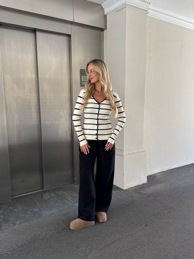 Juliette bluse stribet