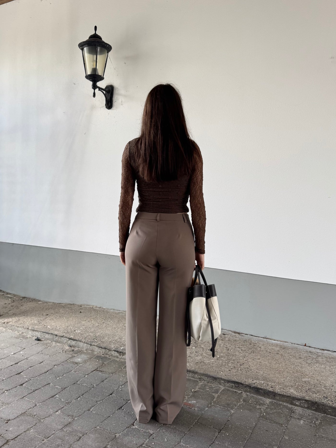 Amira bluse mørkebrun
