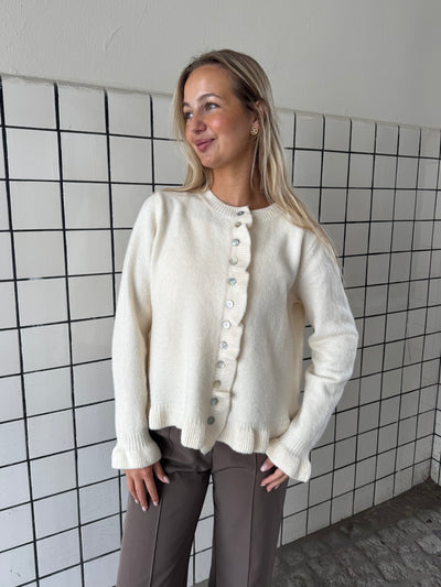 Isabella cardigan creme