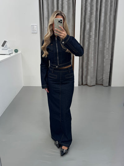 Vega jakke navy