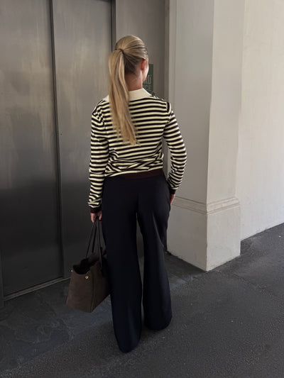 Julia bluse stribet
