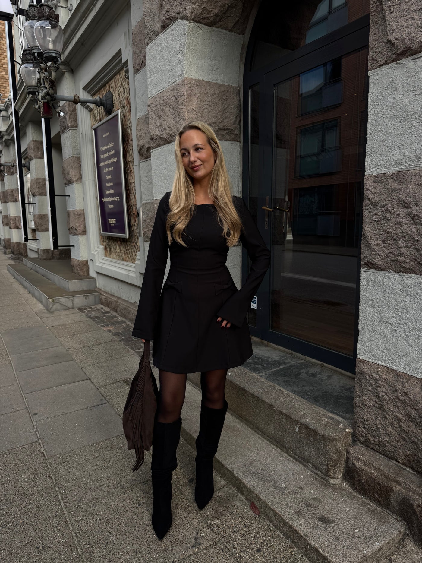 Vilje kjole sort