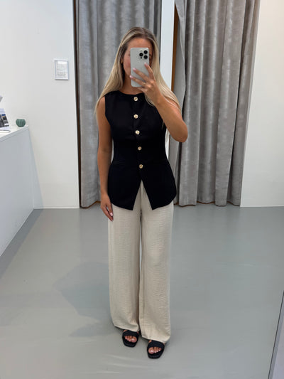 Stella vest sort